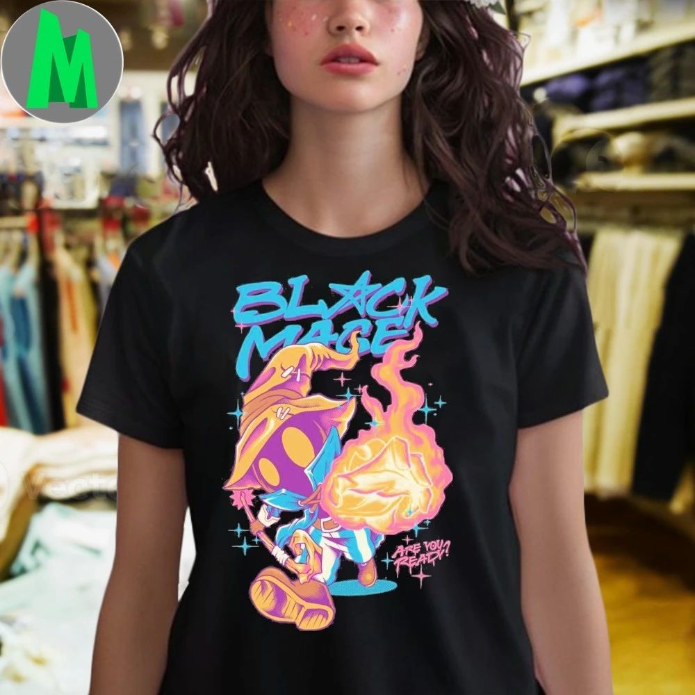 Black Mage Are You Ready Darkness Mage T-Shirt