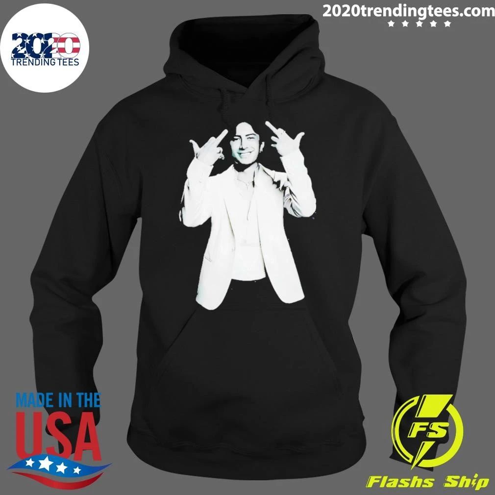 Hudson Williams Glambot Hockey Romance Middle Finger Vintage Shirt