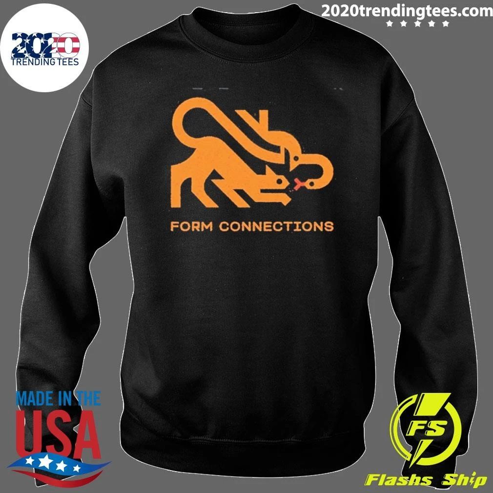 Form Connections Abstract Art Minimalist Design Shirt