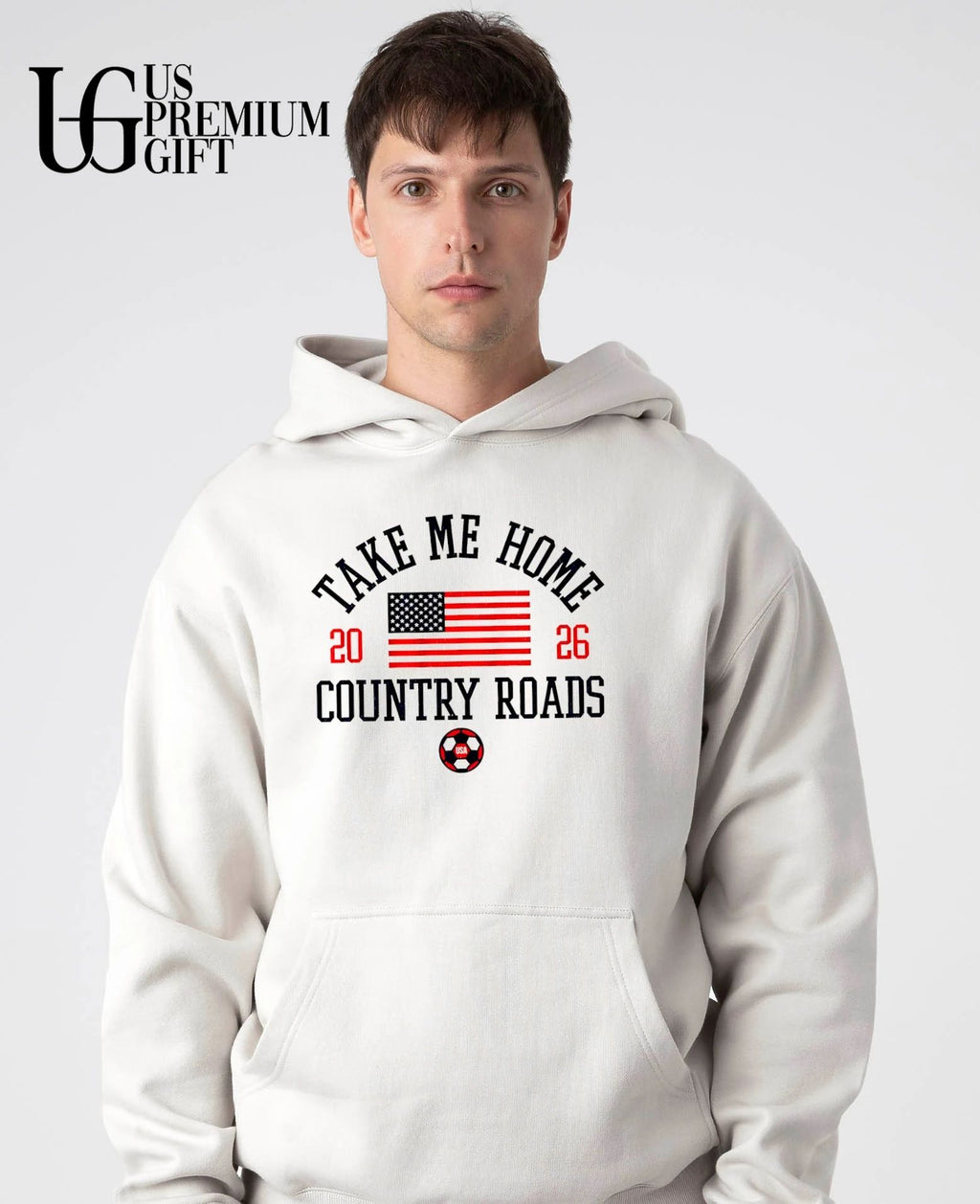Take Me Home Country Roads USA flag shirt