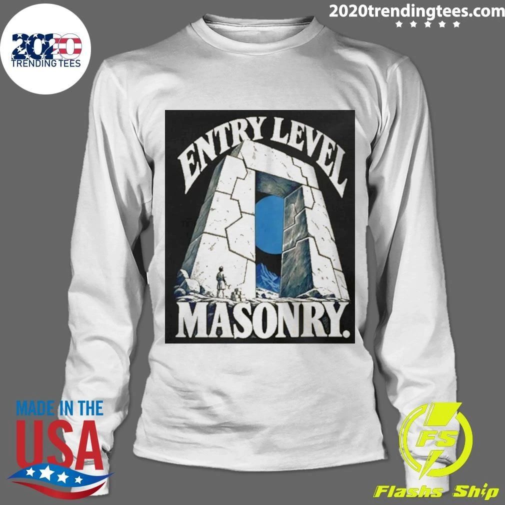 Entry Level Masonry Stonemason Construction Shirt