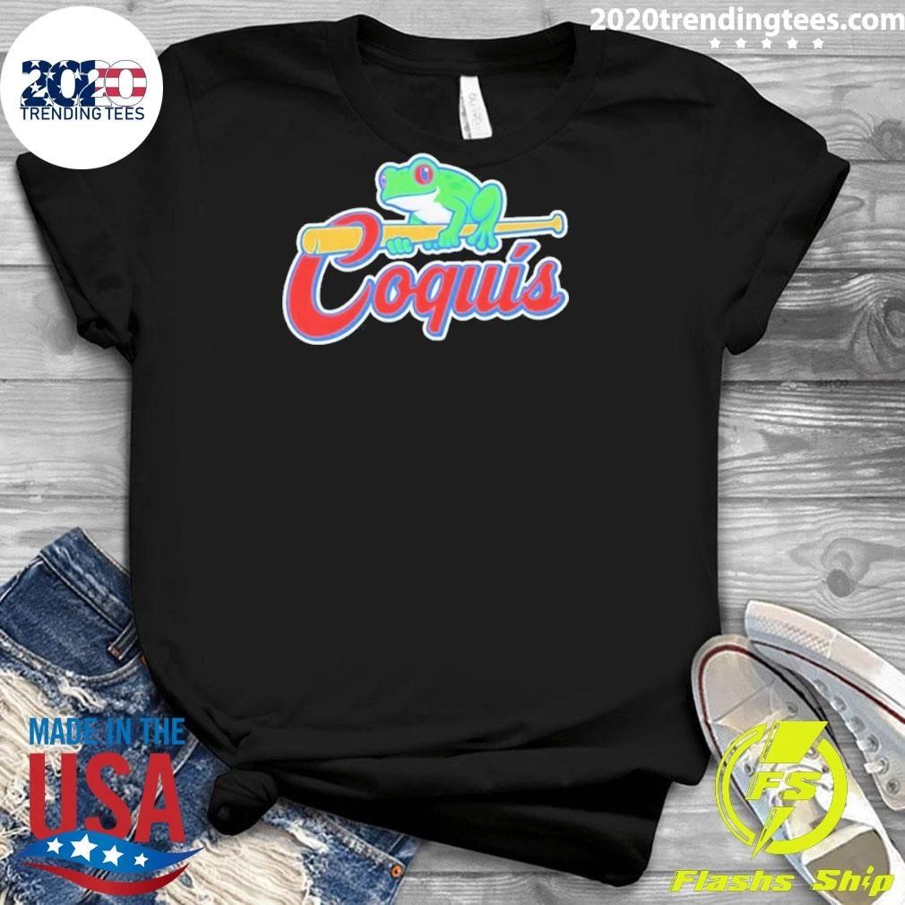 Coquis Frog Cardinals Baseball Shirt