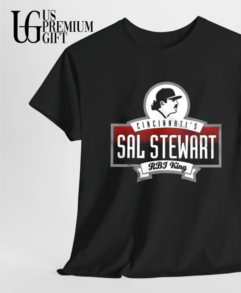 Sal Stewart RBI King Cincinnati Reds baseball shirt