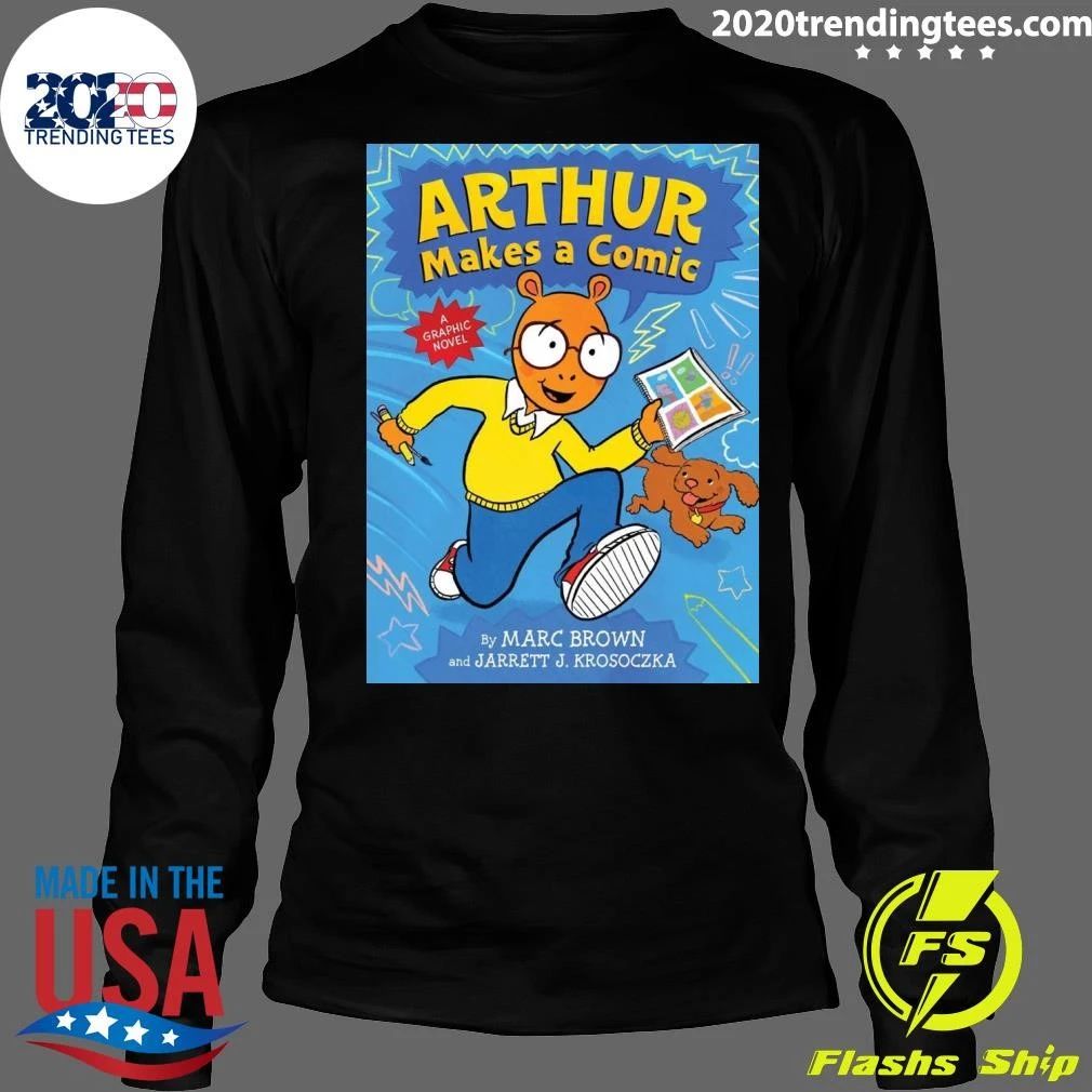 Arthur Makes A Comic By Marc Brown and Jarrett J. Krosoczka Shirt