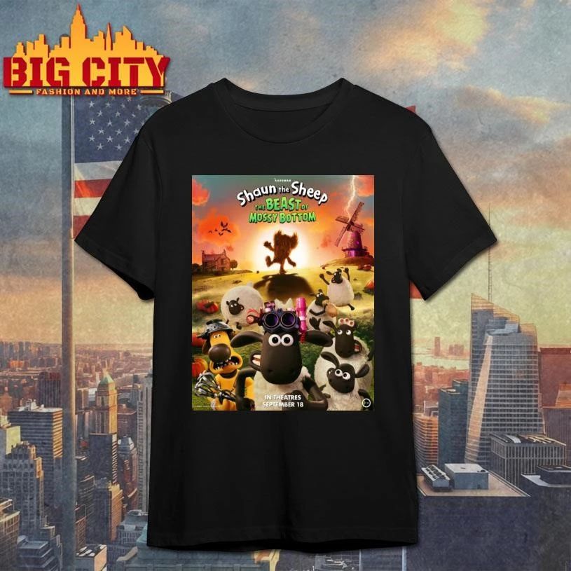 Shaun The Sheep The Beast Of Mossy Bottom In Theaters September 18 2026 Poster Shirt