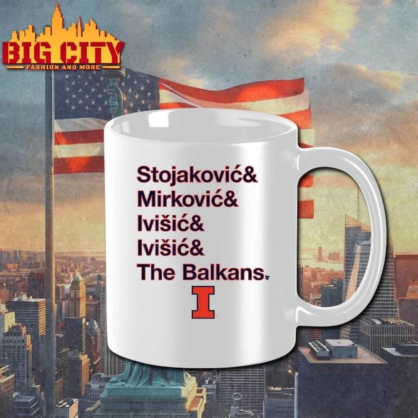 Illinois Basketball The Balkan Bloc Names Shirt