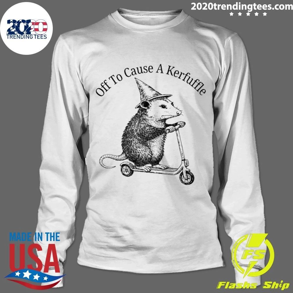 Opossum Off To Cause A Kerfuffle Possum Shirt