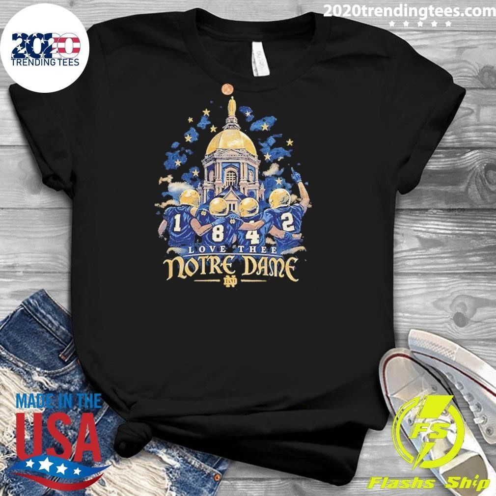 Notre Dame Football Golden Dome love the Notre Dame Shirt