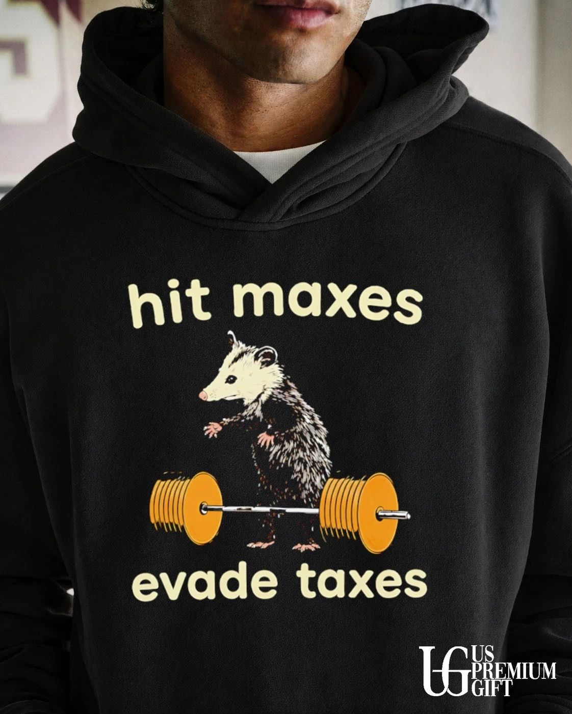 Raccoon Hit Maxes Evade Taxes shirt