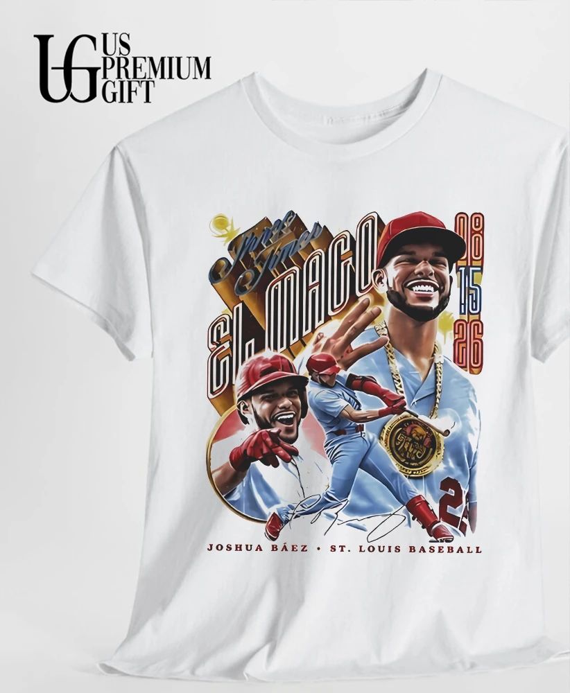 Joshua Baez St Louis baseball three times El Mago 2026 signature shirt