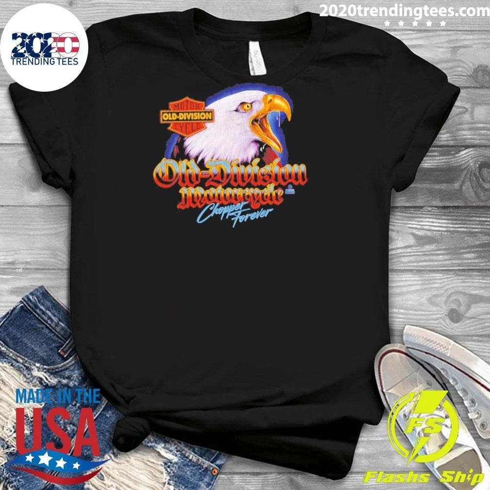 Old-Division Motorcycle Chopper Forever Shirt