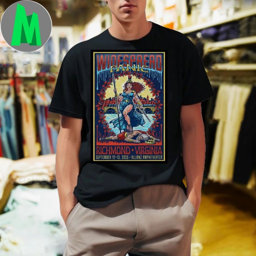 Widespread Panic Allianz Amphitheater Richmond Virginia Poster Shirt