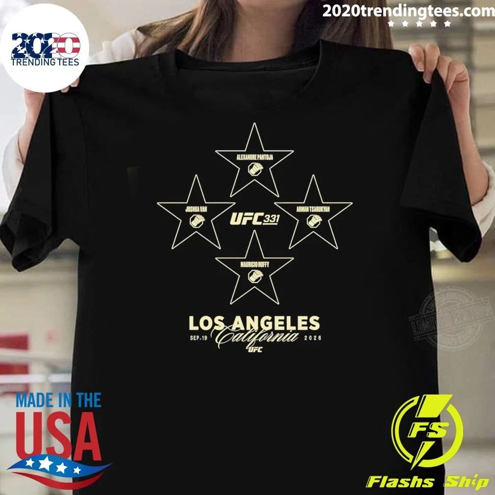 UFC 331 Stars Are Out Los Angeles California September 19, 2026 Shirt