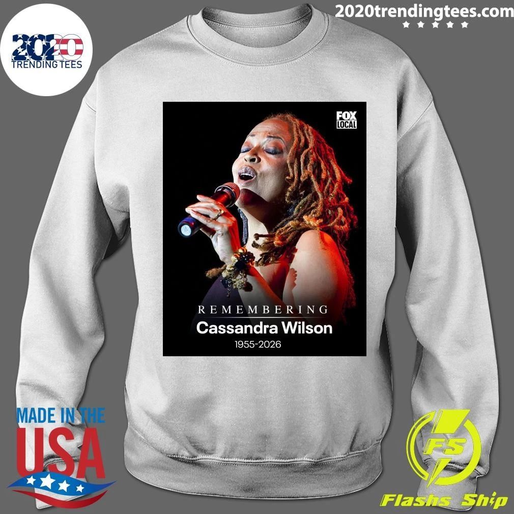 Remembering Cassandra Wilson 1955-2026 Shirt