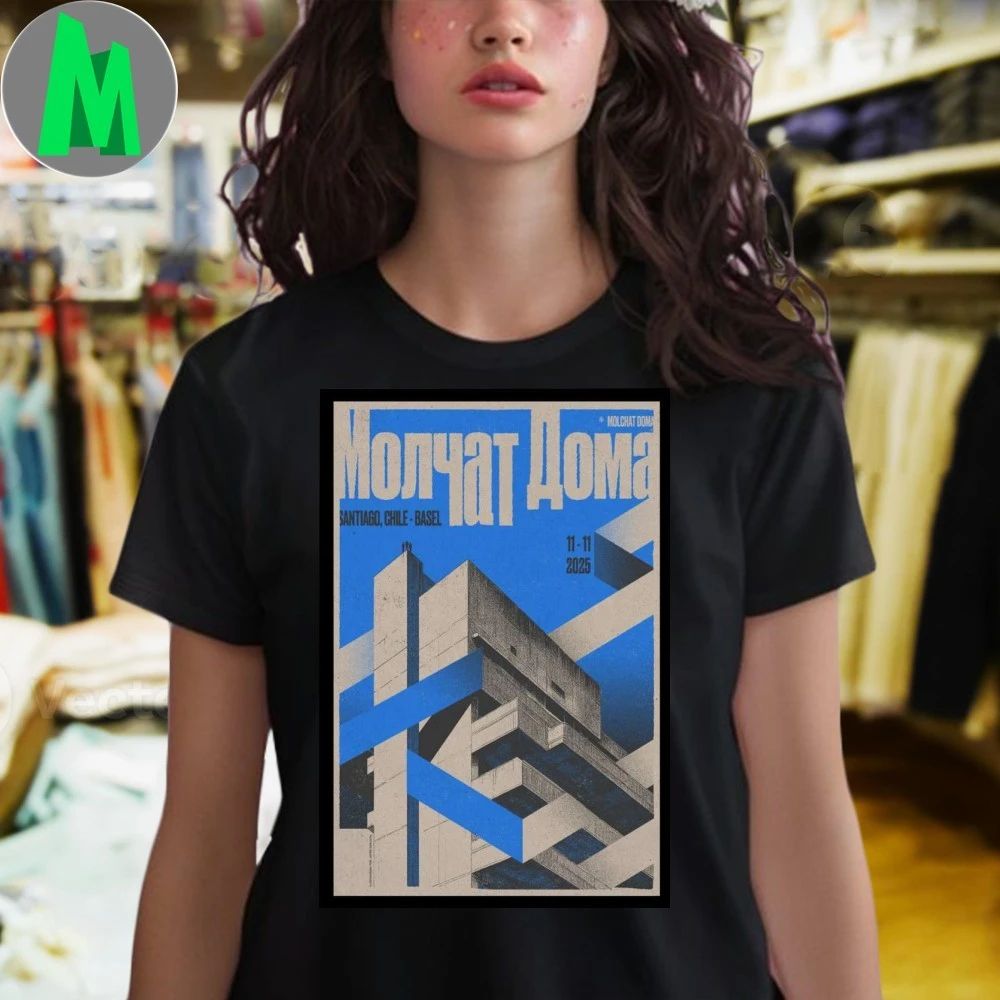 Molchat Doma Nov 11, 2025 Basel Venue, Santiago, Chile Poster Shirt