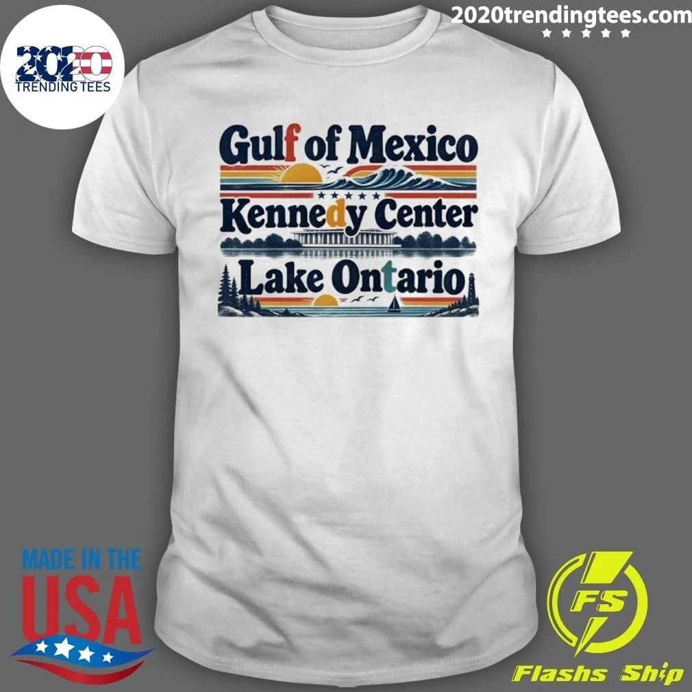 Lake Ontario Gulf Of Mexico Kennedy Center Resist Fdt Shirt