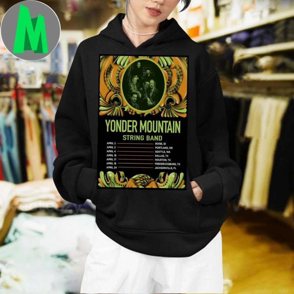 Yonder Mountain String Band Fall Tour 2026 Poster Shirt