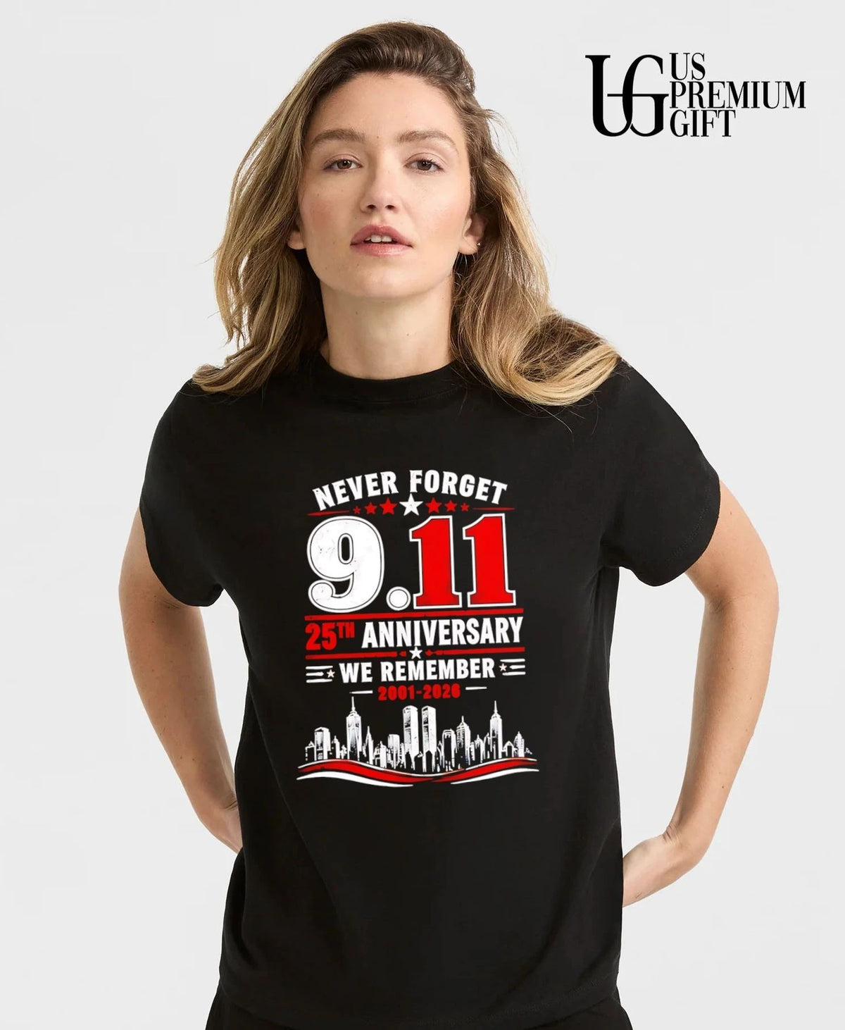 Never forget 911 25th anniversary we remember 2001-2026 shirt