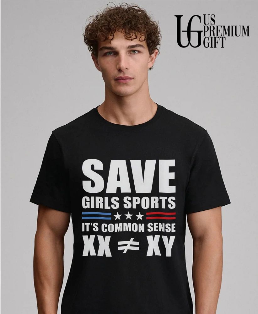 Save Girls Sports XX vs XY Common Sense Political shirt