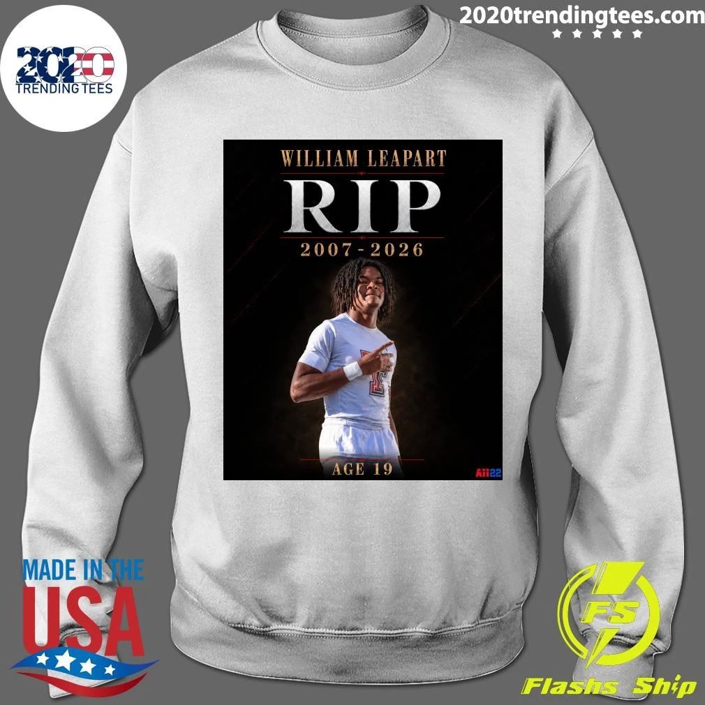 Rip William Leapart 2007-2026 Shirt
