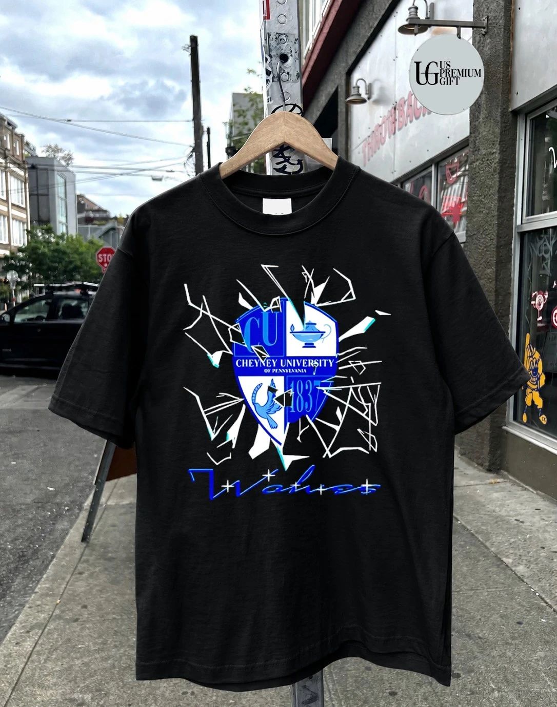 Cheyney University of Pennsylvania Shattered Glass Values shirt