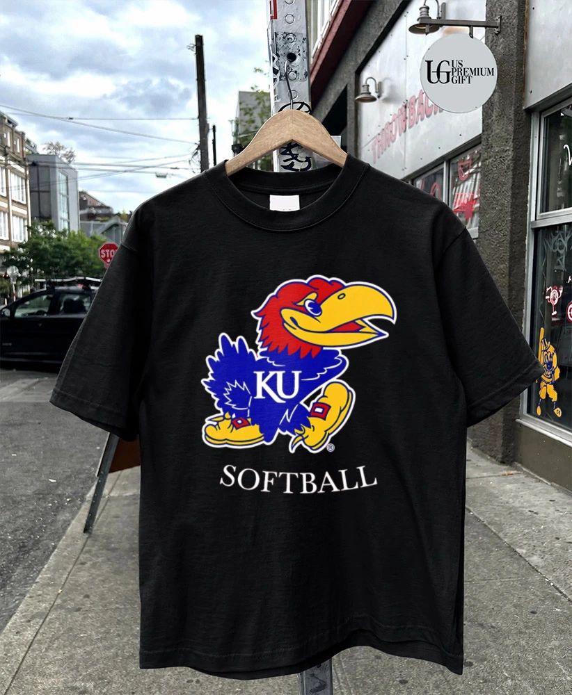 Kansas Jayhawks Softball logo shirt