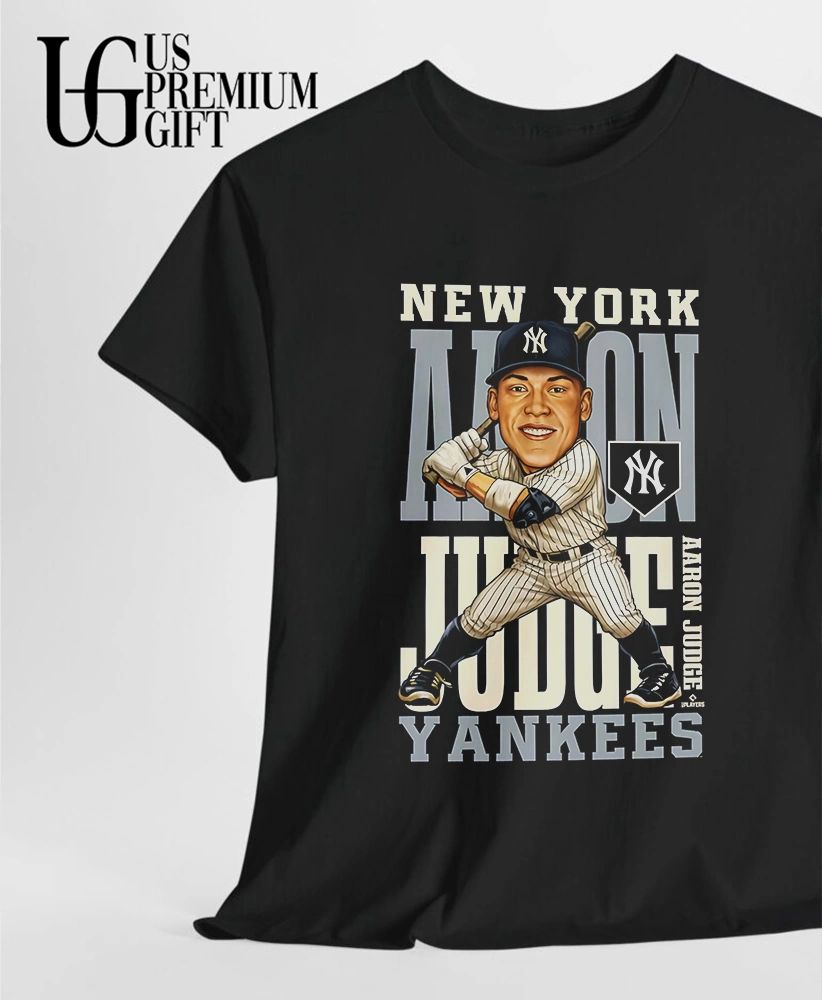 Aaron Judge New York Yankees baseball 2026 caricature shirt