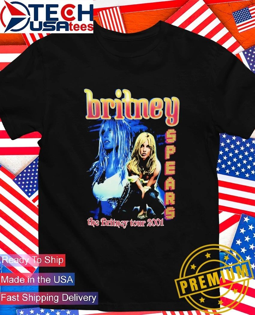 Britney Spears The Britney Tour 2001 shirt
