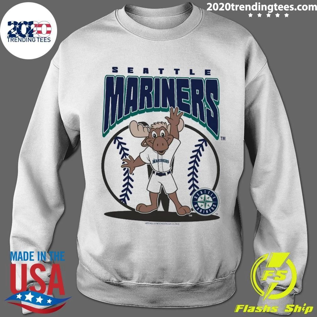 Seattle Mariners Mitchell & Ness Youth Mascot Mania Shirt