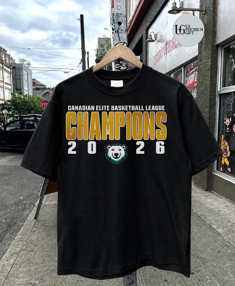 Winnipeg Sea Bears Canadian Elite Basketball League Champions 2026 shirt