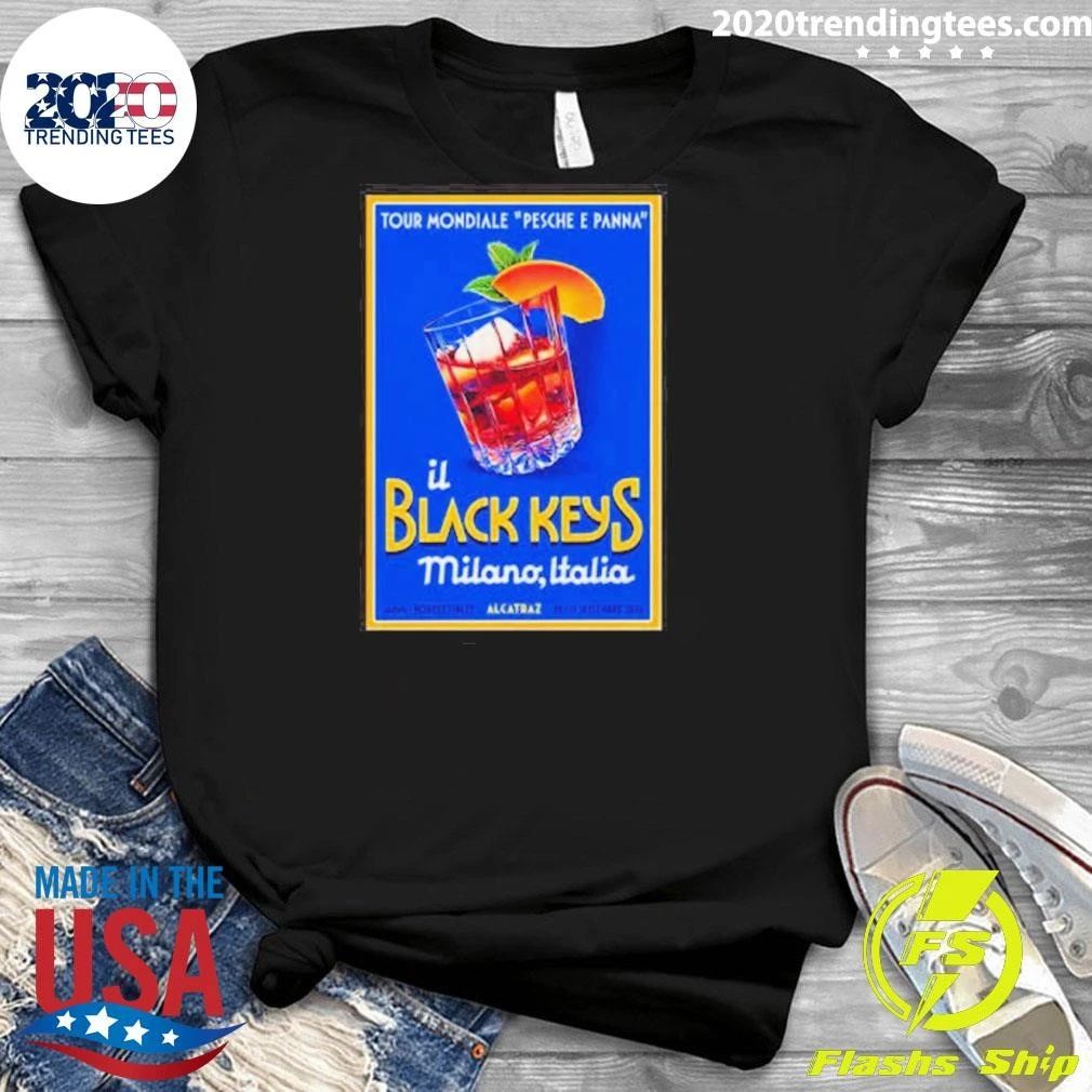 The Black Keys Alcatraz Milano Italia 10-11 Settembre 2026 Shirt