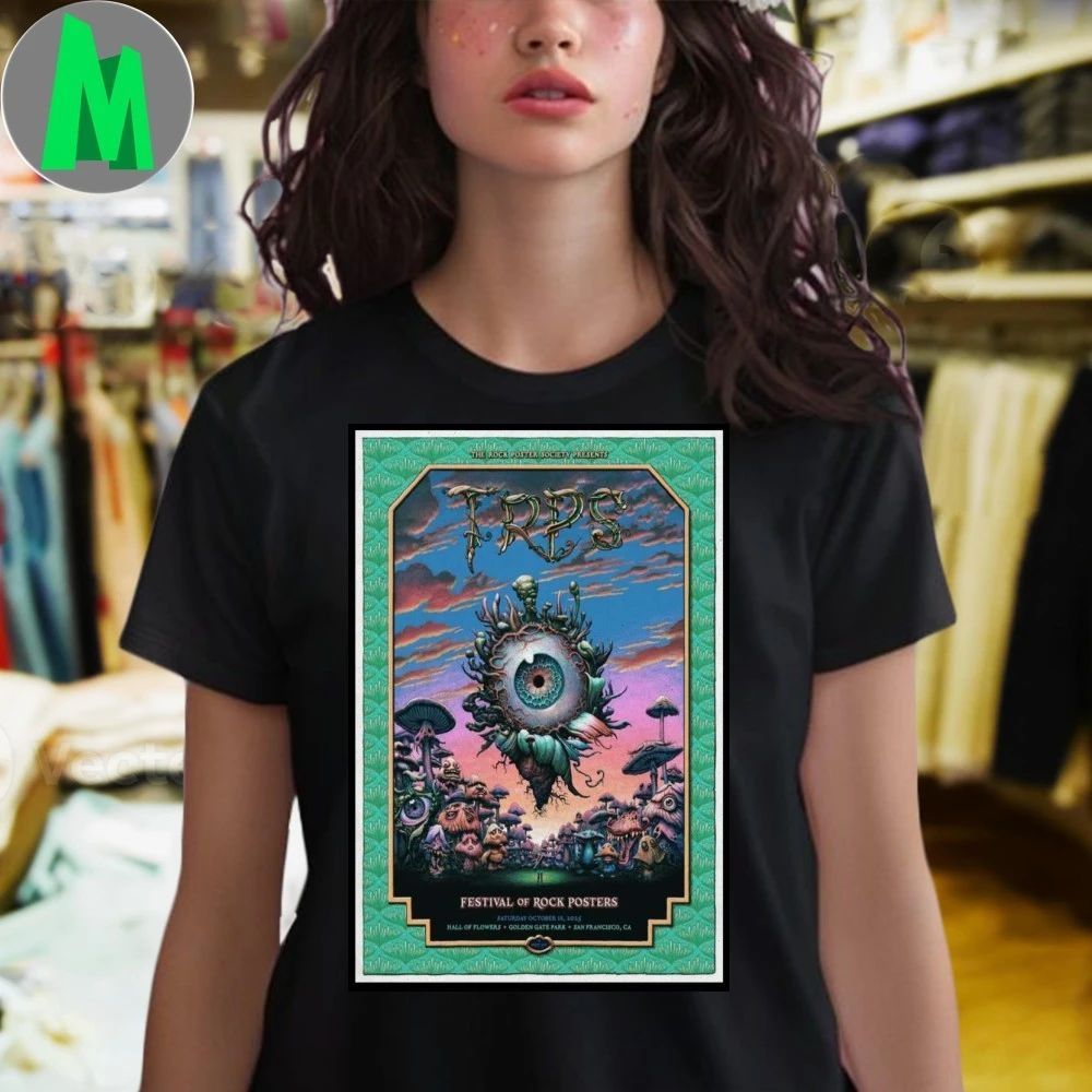 TRPS Hall Of Flowers Golden Gate Park Show Poster Shirt