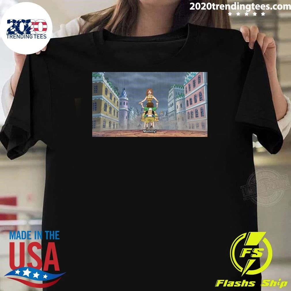 Mommy Dressrosa Randomly Wearing A Kuma Shirt