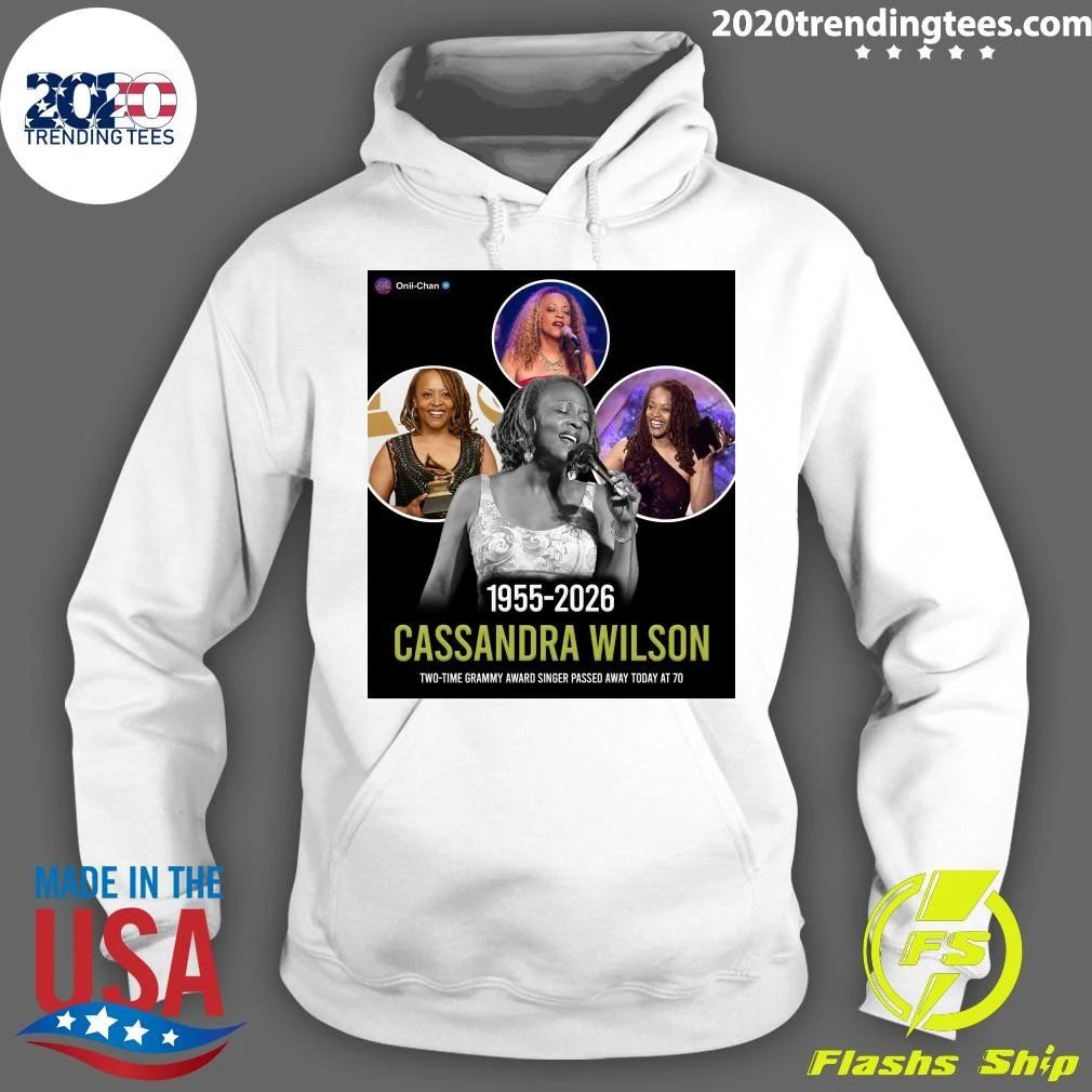 Cassandra Wilson 1955-2026 Two-Time Grammy Award Singer Passed Away Today At 70 Shirt