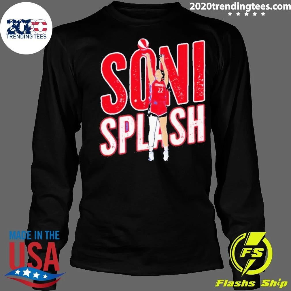 Sonia Citron Soni Splash Washington Basketball WNBA Shirt