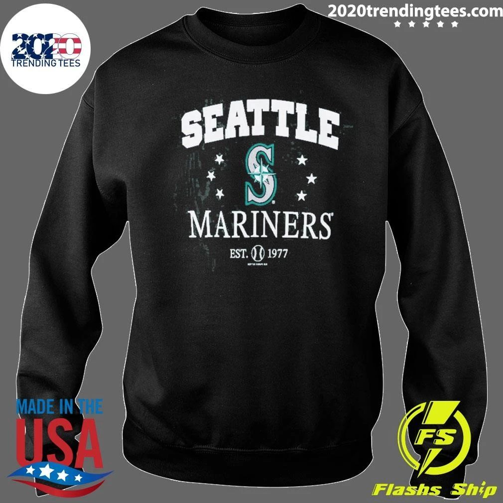 Seattle Mariners Soft as a Grape Youth Pigment Dye Shirt