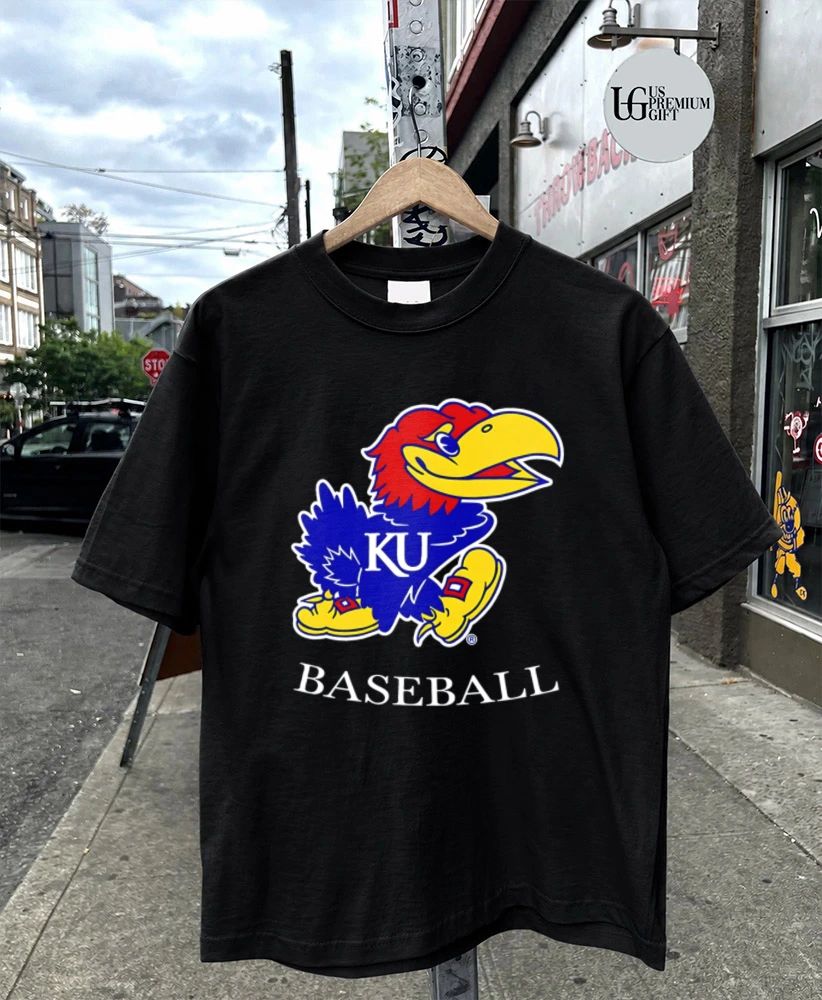 Kansas Jayhawks Baseball logo shirt