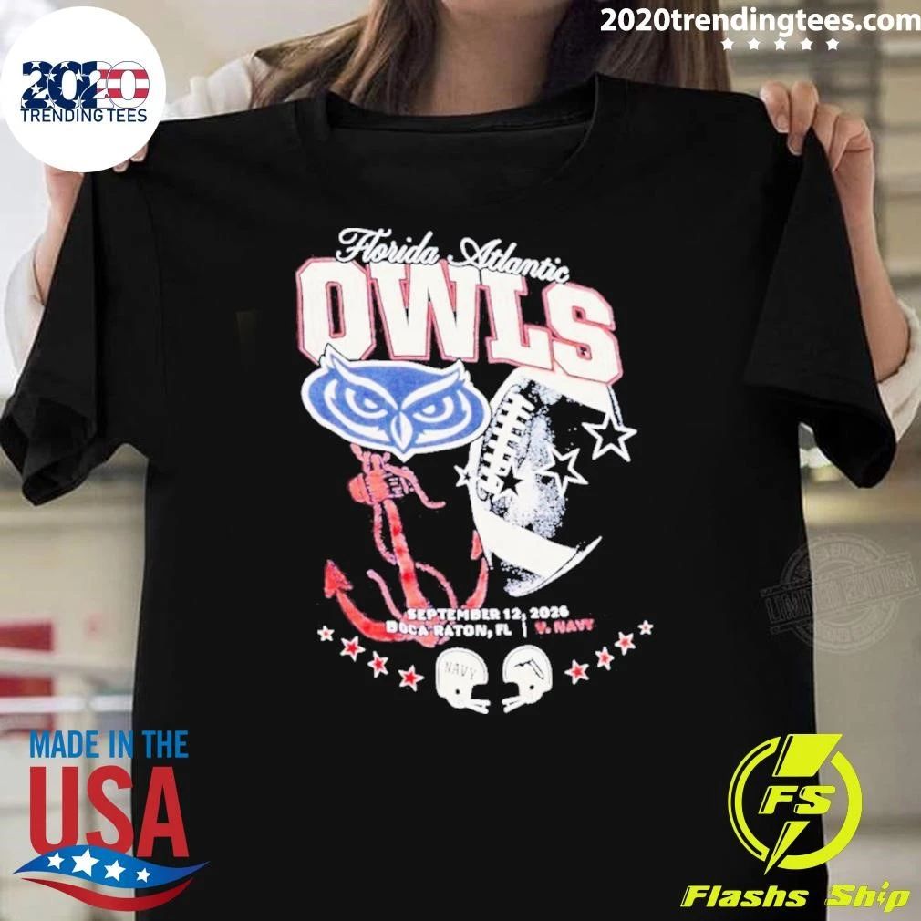 Florida Atlantic Owls September 12 2026 Shirt