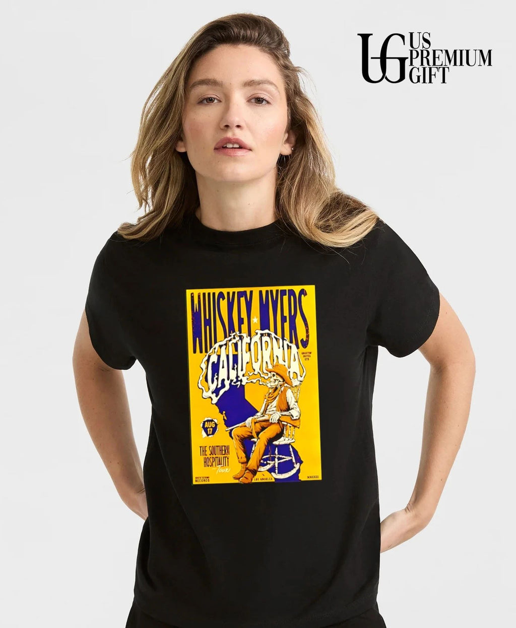 Whiskey Myers Southern Hospitality Tour 08-17-2026 Los Angeles poster shirt