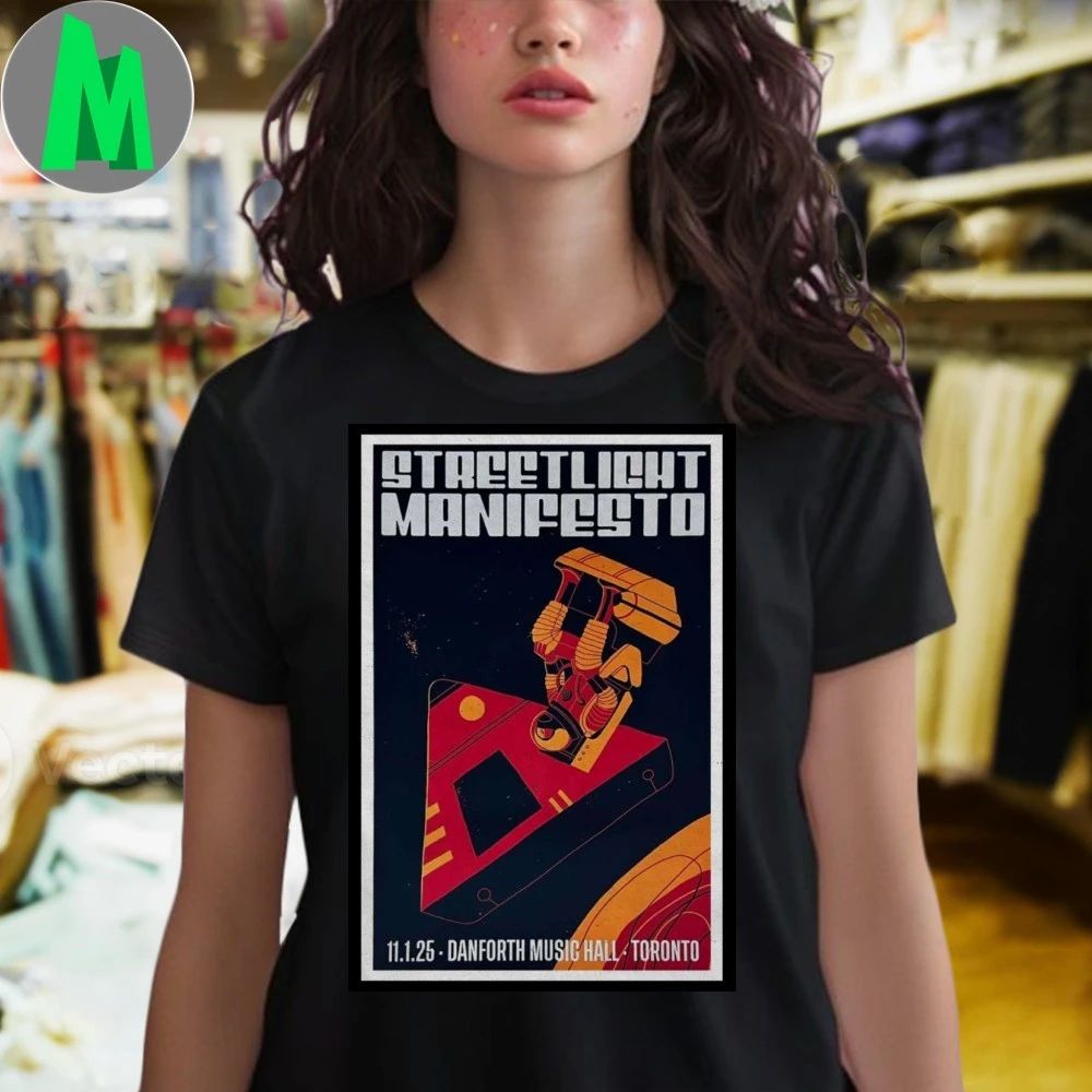 Streetlight Manifesto Ontario 2025 Poster Shirt