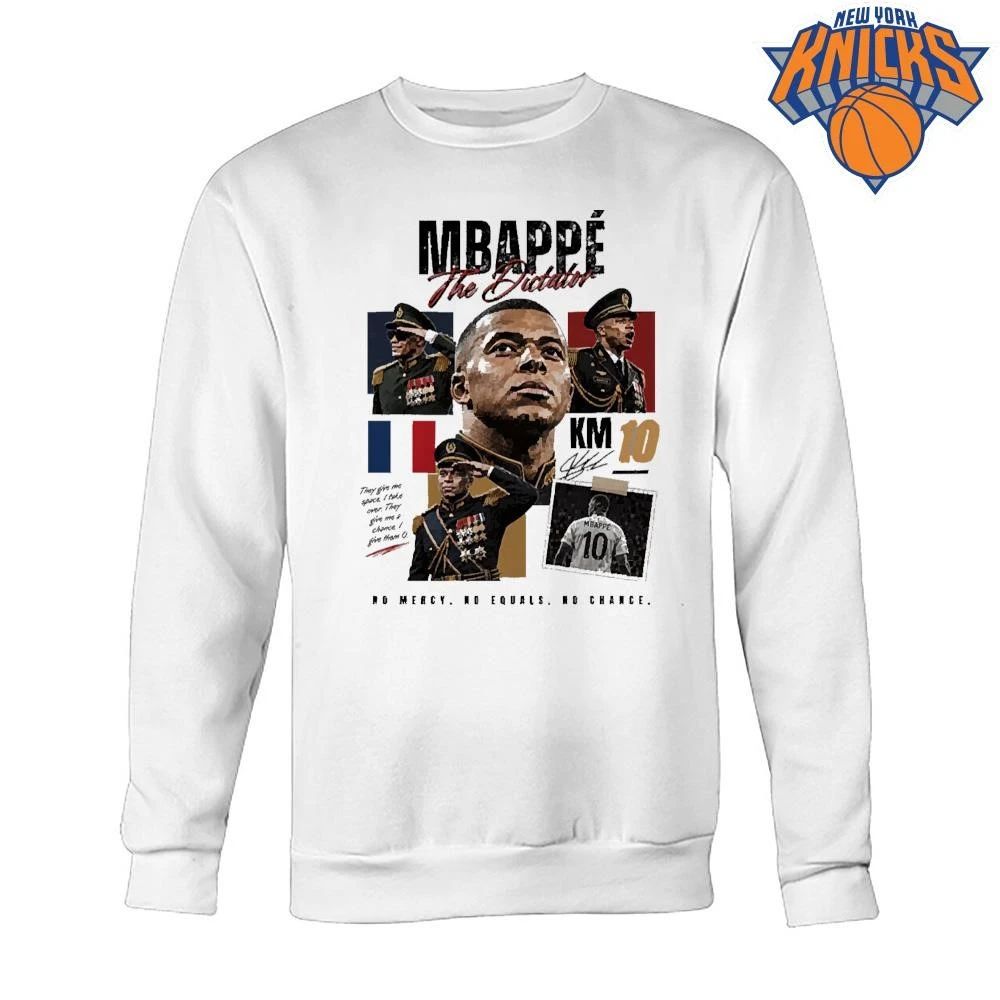 Mbappe The Dictator France Football Star Military Uniform Graphic Sports Merch Shirt