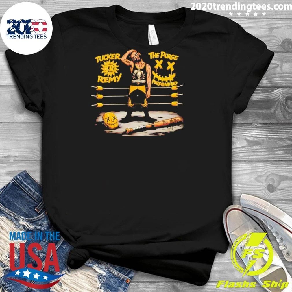 Tucker Remy The Purge Personified Wrestling Shirt