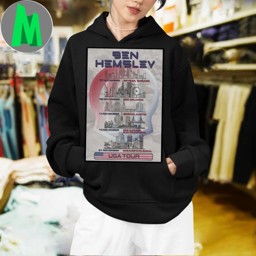 Ben Hemsley American Tour Poster 2025 Shirt