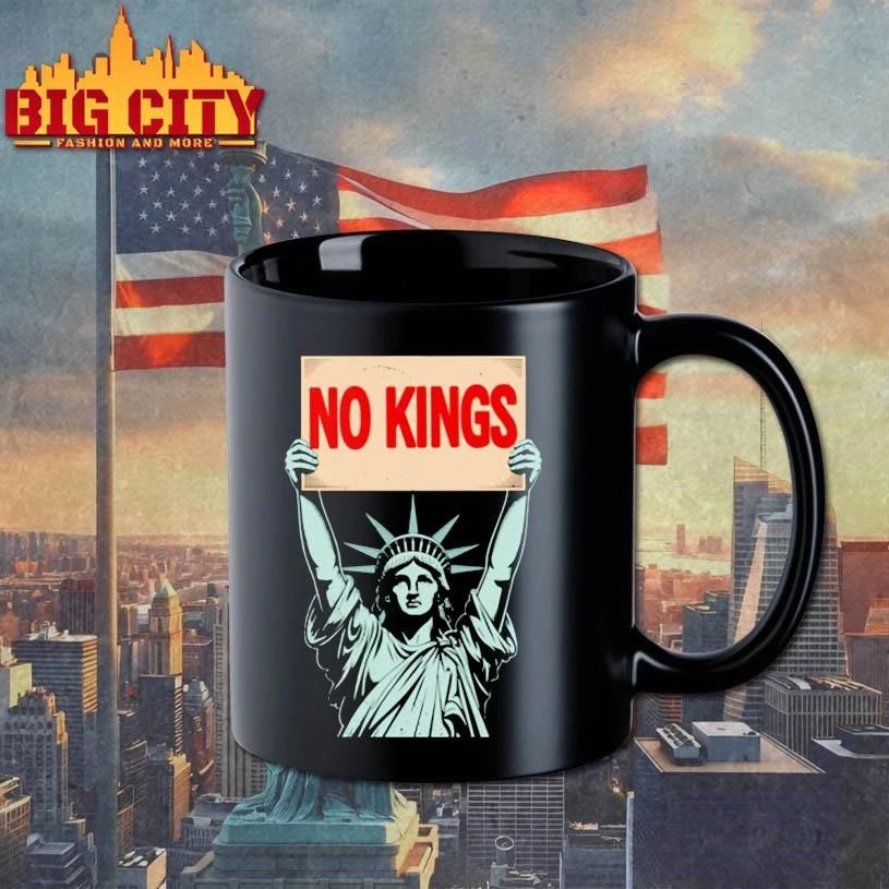 Statue Of Liberty No Kings Anti Trump Shirt
