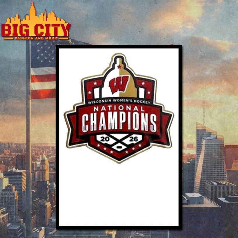 Wisconsin Badgers NCAA Ice Hockey 2026 National Champions Shirt