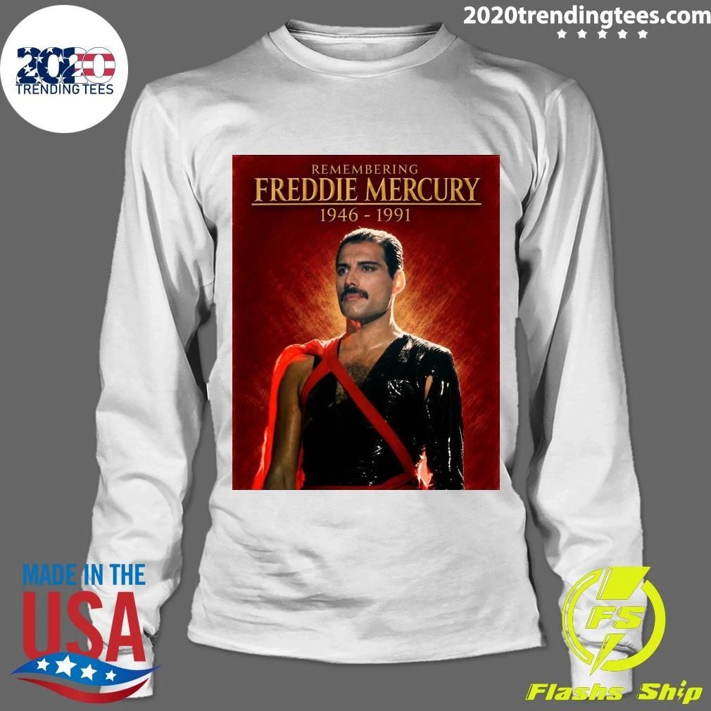 Remembering Freddie Mercury On What Would Have Been His 80th Birthday Shirt