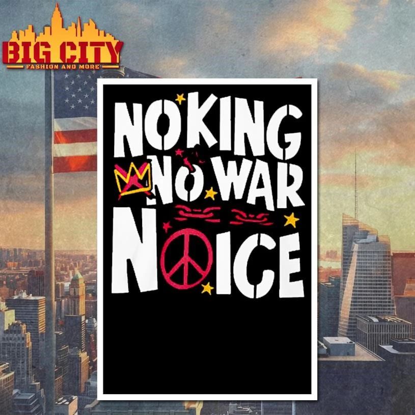 No King No War No ICE Crown 2026 Shirt