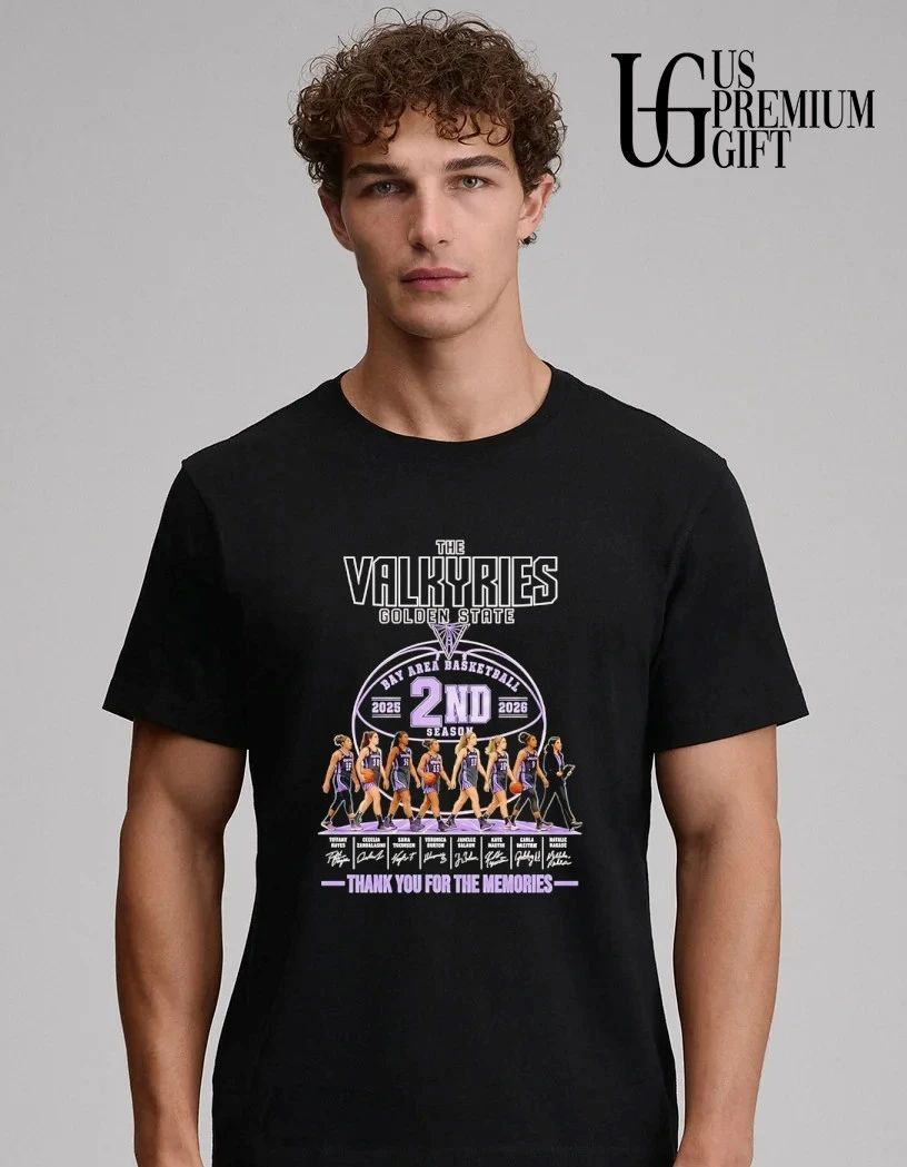 The Golden State Valkyries 2nd Season 2025-2026 WNBA Basketball signature shirt