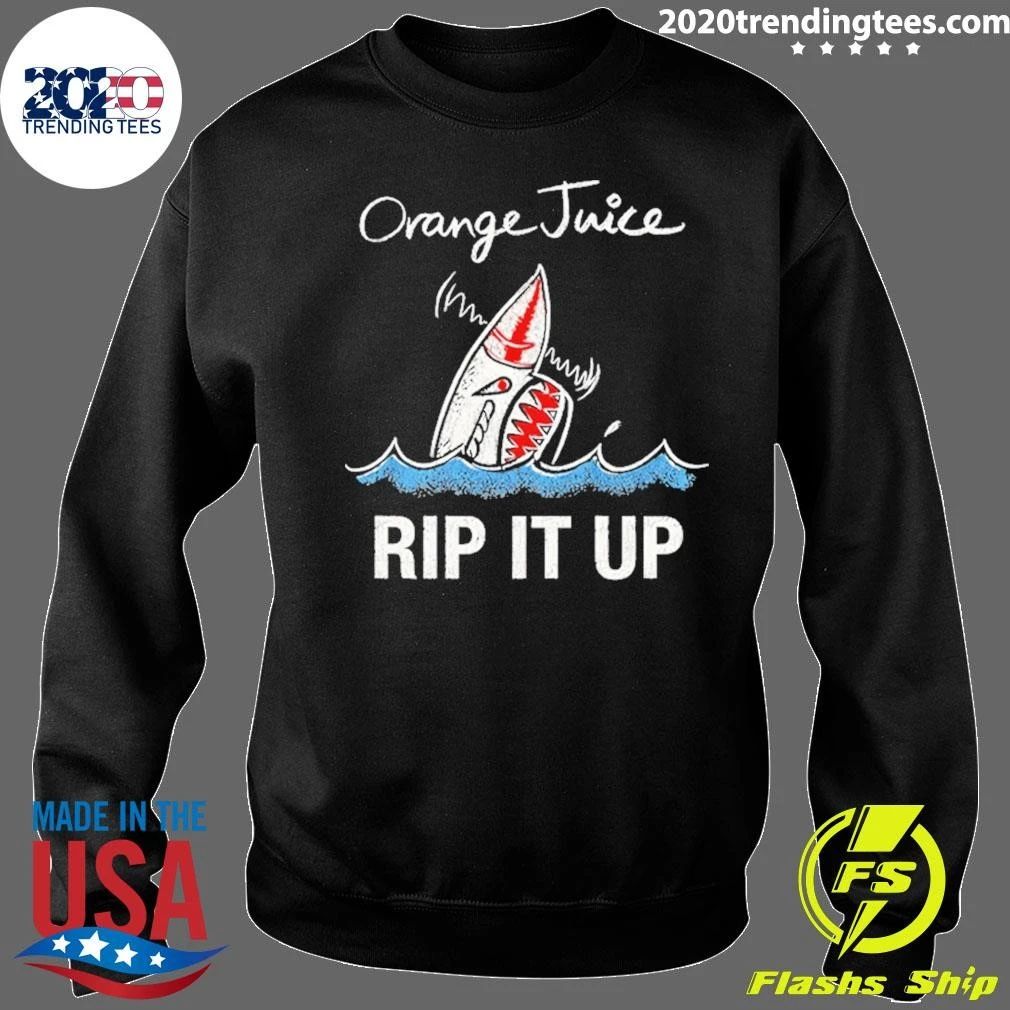 Orange Juice Rip It Up Punk Rock Music Shirt