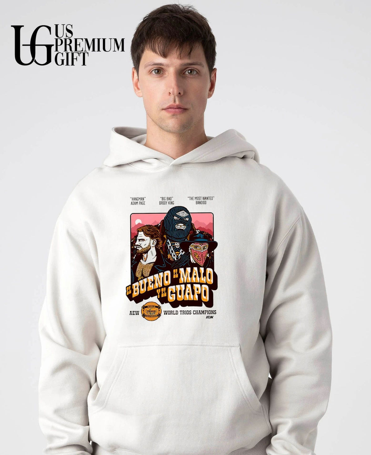 Hangman Adam Page Brody King and Bandido AEW World Trios Champions shirt
